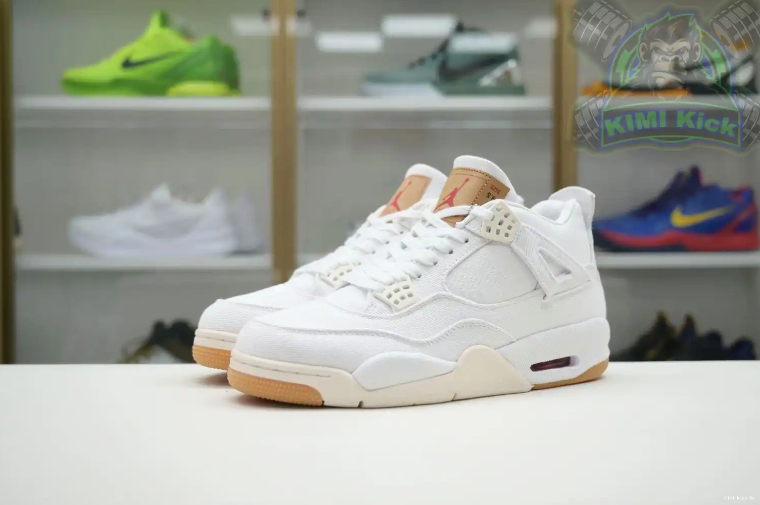 levis (levis Kimikick white Air 4 Jordan Jordan tag) 0813